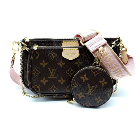 louis vuitton multi pink pochette bag